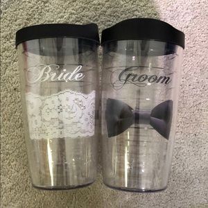Tervise bride and groom tumbler